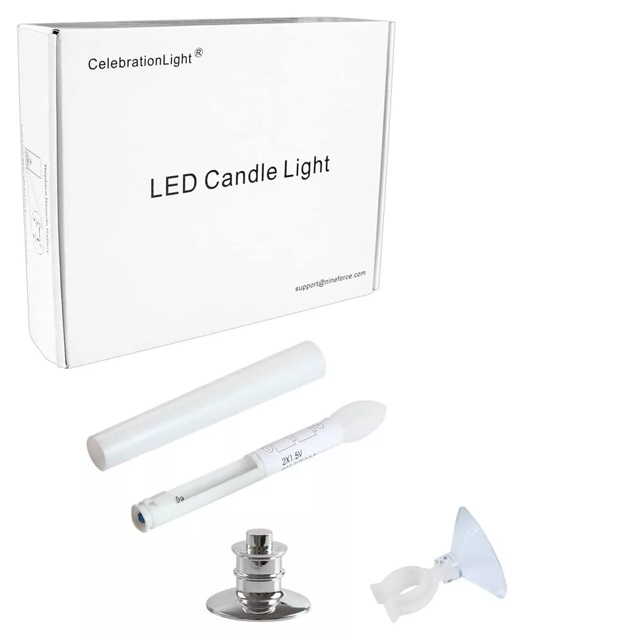 Kitcheniva 10 Pcs Window Candles Light LED Battery Operated Christmas Candles